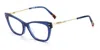 Missoni Ladies Blue Rectangular Eyeglass Frames Mis-0045-pjp In Blue