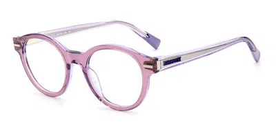 Missoni Mis 0050 Ry8 Women's Glasses Purple Size 48 - Free Lenses - Blue Light Block Available In Pink