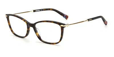 Missoni Mis 0058 086 Occhiali Da Vista Tartarugatishell Per Donna (solo Montatura) In Brown