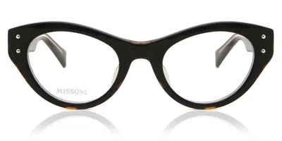 Missoni Mis 0066 Wr7 Women's Glasses Tortoiseshell Size 49 - Free Lenses - Blue Light Block Available In Dark Tortoise