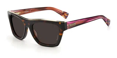 Missoni Mis 0067/s O63/70 Occhiali Da Sole Tartarugatishell Per Donna In Orange