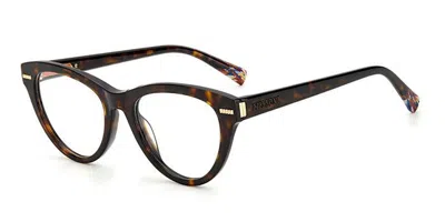 Missoni Mis 0073 086 Occhiali Da Vista Tartarugatishell Per Donna (solo Montatura) In Brown