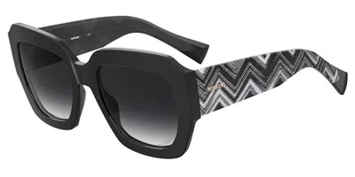 Missoni Mis 0079/s 807/9o Women's Sunglasses Black Size 55