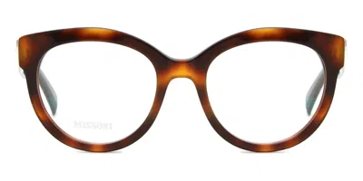 Missoni Mis 0080 05l Occhiali Da Vista Tartarugatishell Per Donna (solo Montatura) In Brown