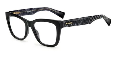 Missoni Mis 0081 807 Occhiali Da Vista Neri Per Donna (solo Montatura) In Black