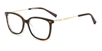 Missoni Mis 0085 086 Occhiali Da Vista Tartarugatishell Per Donna (solo Montatura) In Brown