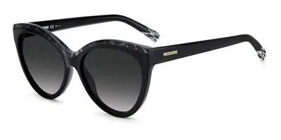 Missoni Mis 0088/s 33z/9o Occhiali Da Sole Neri Per Donna In Black