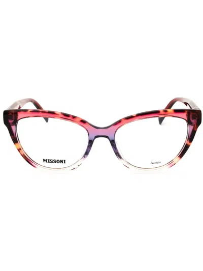 Missoni Mis 0091 Eyeglasses In Pk Hvnvlt/clear Demo Lens