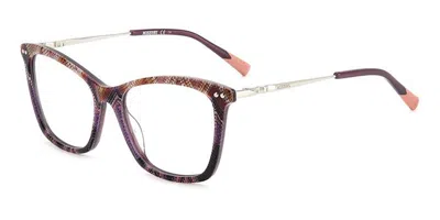 Missoni Mis 0108 S68 Women's Glasses Pink Size 53 - Free Lenses - Blue Light Block Available In Brown