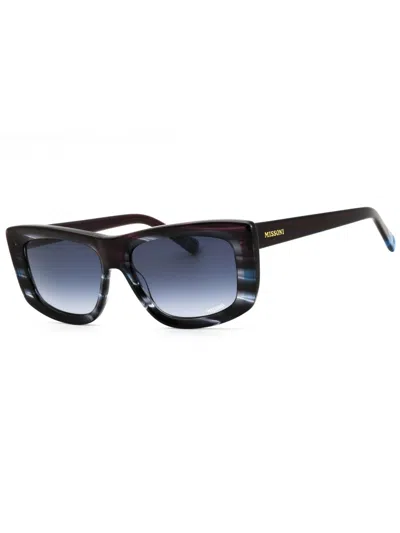 Missoni Mis 0111/s Sunglasses In 0v43 08 - Blue/dk Blue Sf