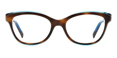 Missoni Mis 0118 Fzl Women's Glasses Blue Size 51 - Free Lenses - Blue Light Block Available