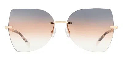 Missoni Mis 0119/s J5g/pr Women's Sunglasses Gold Size 60