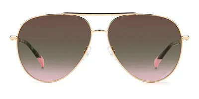 Missoni Mis 0120/s J5g/bc Women's Sunglasses Gold Size 60