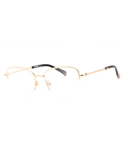 Missoni Mis 0122 Eyeglasses In 0000 00 - Rose Gold/clear Demo Lens