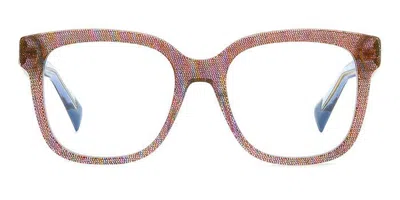 Missoni Mis 0127 Qq7 Women's Glasses Rainbow Size 51 - Free Lenses - Blue Light Block Available In Neutral