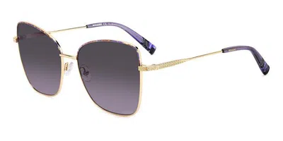 Missoni Mis 0138/s 8q4/dg Women's Sunglasses Tortoiseshell Size 59