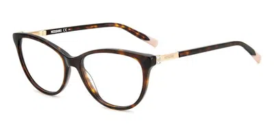 Missoni Mis 0142 Women's Glasses, Tortoiseshell, Size 54 In Brown
