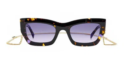 Missoni Mis 0151/s Ay0/dg Women's Sunglasses Tortoiseshell Size 53 In Multi