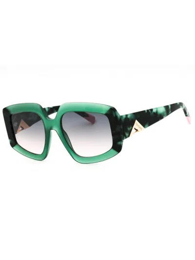 Missoni Mis 0152/s Oversized Sunglasses In 0mya Jp - Grn Pnk Hv/green Pink