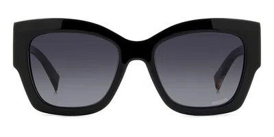 Missoni Mis 0154/s 807/9o Women's Sunglasses Black Size 53