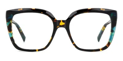 Missoni Mis 0158 Women's Glasses, Tortoiseshell, Size 54 In Green