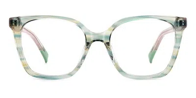 Missoni Mis 0160/g Asian Fit 6ak Women's Glasses  Size 51 - Free Lenses - Blue Light Block Available In Green