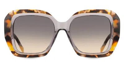 Missoni Mis 0168/g/s Asian Fit Moi/ga Women's Sunglasses Tortoiseshell Size 52 In Brown