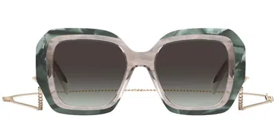 Missoni Mis 0168/g/s Asian Fit Yq3/ib Women's Sunglasses Brown Size 52 In Gray