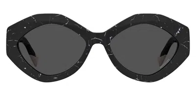 Missoni Mis 0169/s Gby/ir Women's Sunglasses Black Size 56