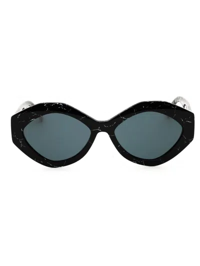 Missoni Mis 0169/s Sunglasses In 0gby Ir - Marble Black/dark Grey