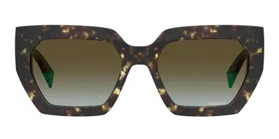 Missoni Mis 0170/s 086/ha Women's Sunglasses Tortoiseshell Size 55 In Brown