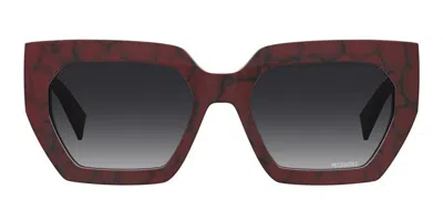 Missoni Mis 0170/s Jr9/9o Women's Sunglasses Red Size 55 In Brown