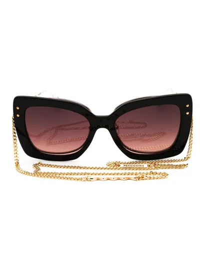 Missoni Mis 0178/cs Sunglasses In Rose Gold / Clear Demo Lens