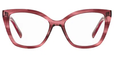 Missoni Mis 0184 573 Women's Glasses Red Size 51 - Free Lenses - Blue Light Block Available In Transparent Red Horn