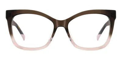 Missoni Mis 0191/g Asian Fit Women's Glasses, Brown, Size 55 In Multi