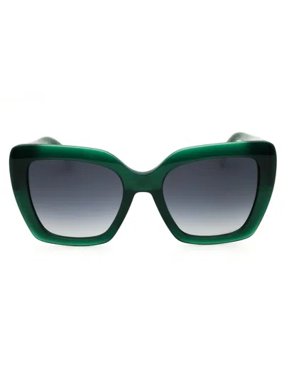 Missoni Mis 0197/s Sunglasses In Green/dark Grey Sf