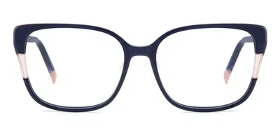 Missoni Mis 0201/g Asian Fit Women's Glasses, Blue, Size 56 In Black