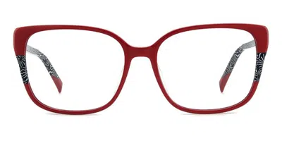 Missoni Mis 0201/g Asian Fit Women's Glasses, Red, Size 56