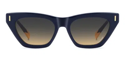 Missoni Mis 0205/s 09v/ga Women's Sunglasses Blue Size 54 In Multi