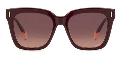 Missoni Mis 0206/g/s Asian Fit Lhf/3x Women's Sunglasses Burgundy Size 53