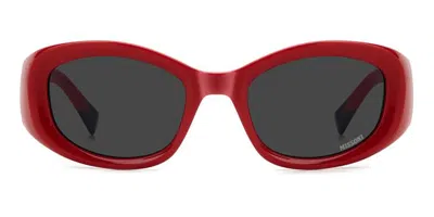 Missoni Mis 0221/s C9a/ir Women's Sunglasses Red Size 50