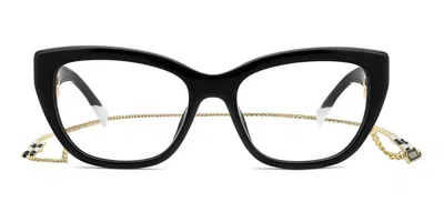 Missoni Mis 0224/g Vestibilità Orientale 807 Occhiali Da Vista Neri Per Donna (solo Montatura) In Black