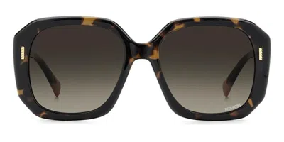 Missoni Mis 0232/s 086/ha Occhiali Da Sole Tartarugatishell Per Donna In Brown