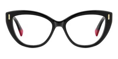 Missoni Mis 0234 807 Occhiali Da Vista Neri Per Donna (solo Montatura) In Black