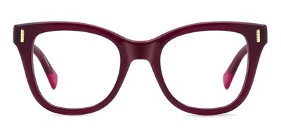 Missoni Mis 0235 8cq Occhiali Da Vista Rossi Per Donna (solo Montatura) In Red