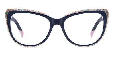 Missoni Mis 0245/g Pjp Occhiali Da Vista Blu Per Donna (solo Montatura) In Blue