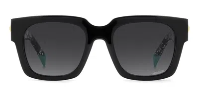 Missoni Mis 0247/s 807/9o Occhiali Da Sole Neri Per Donna In Black