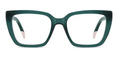 Missoni Mis 0254/g Zi9 Occhiali Da Vista Blu Per Donna (solo Montatura) In Green