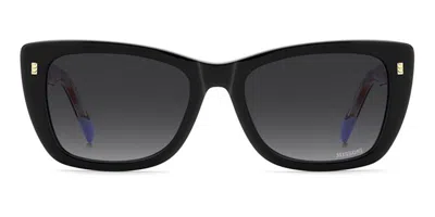 Missoni Mis 0256/s 807/9o Occhiali Da Sole Neri Per Donna In Black