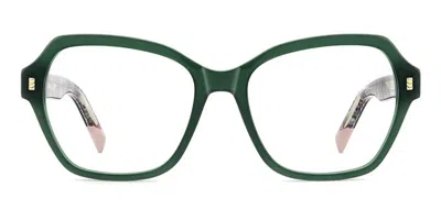 Missoni Mis 0258 1ed Occhiali Da Vista Verdi Per Donna (solo Montatura) In Green
